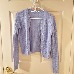 BabyBlue knit cardigan